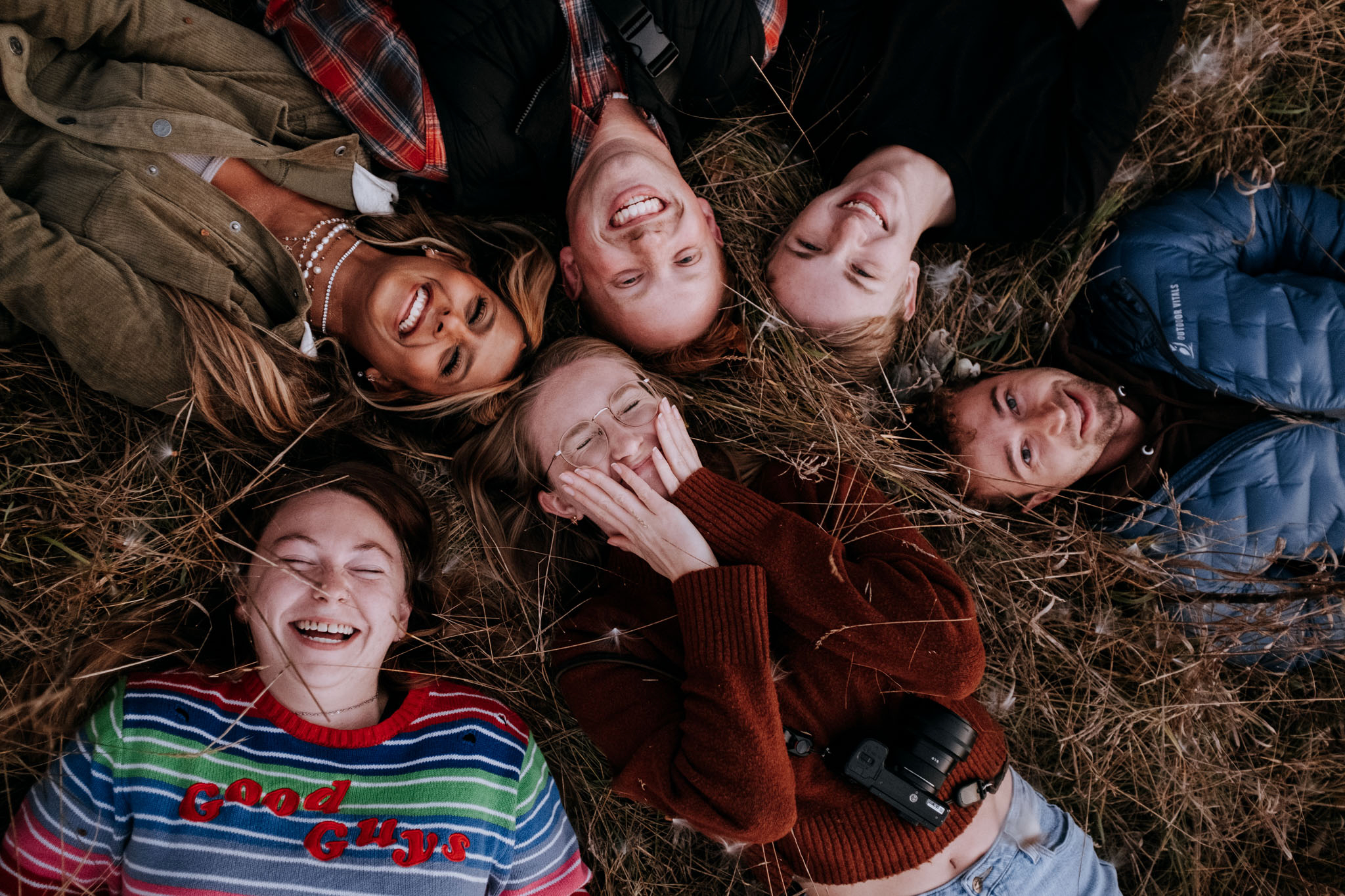 Our Photo Club community gathered together during fall photo walk in Northern Michigan