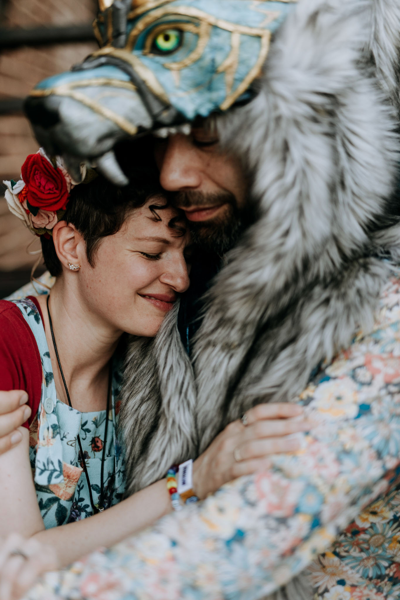 Creative engagement portrait by Our Photo Club photographer michael kent