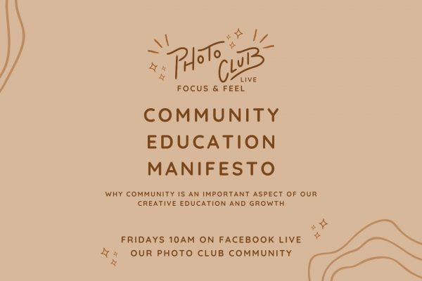 Community Education Manifesto